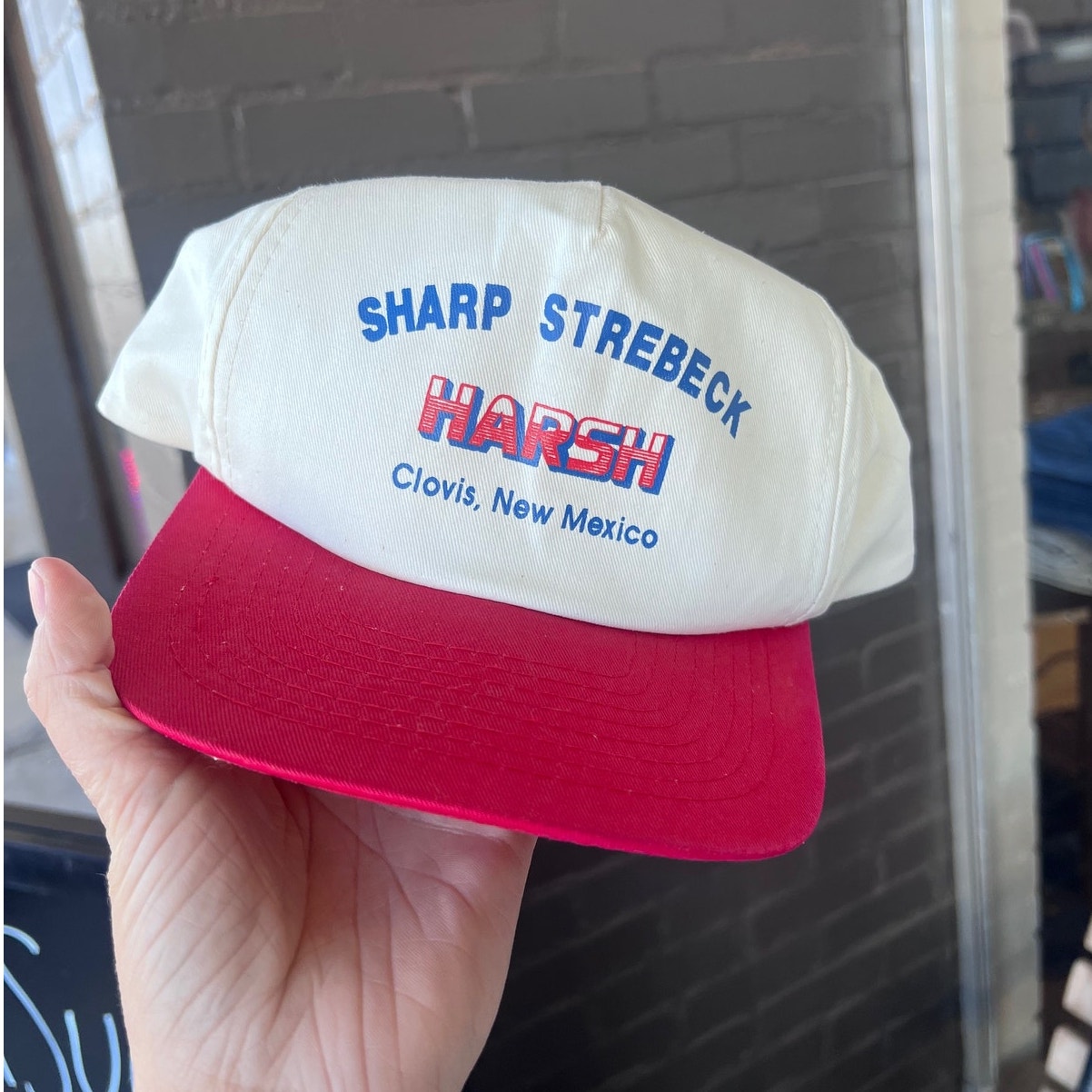 Vintage Trucker Hat Snapback Clovis Nm